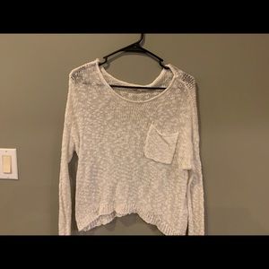 Hollister XS/S cream sweater